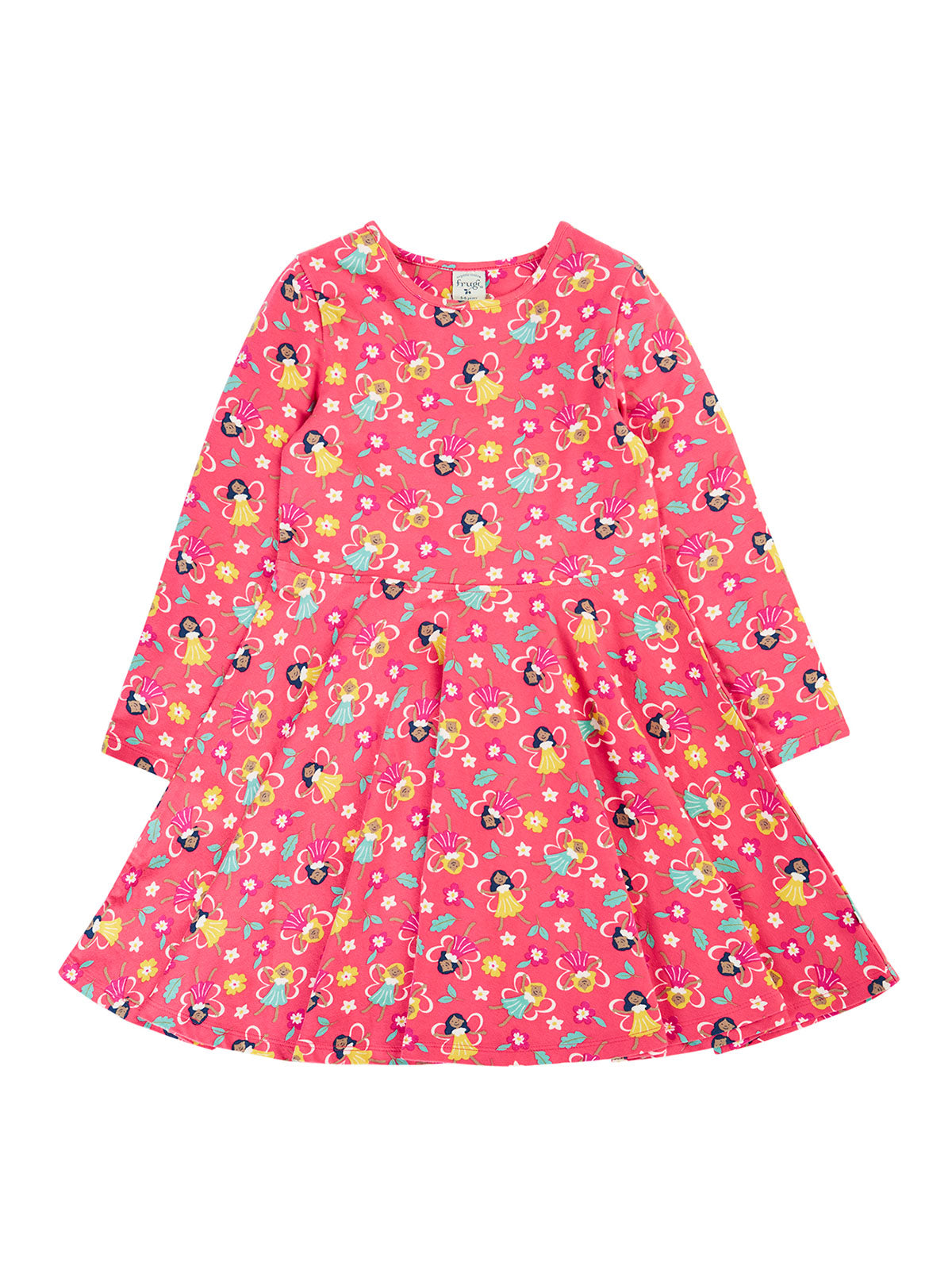 Frugi Sofia Skater Dress Fairy Flutter
