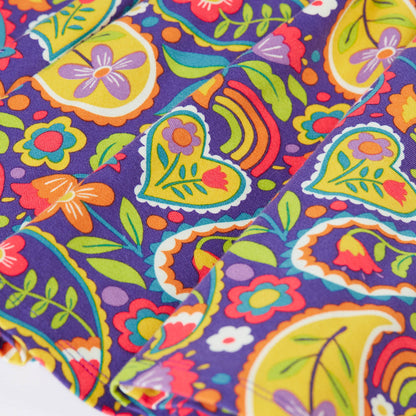 Frugi Sofia Skater Dress Pretty Paisley