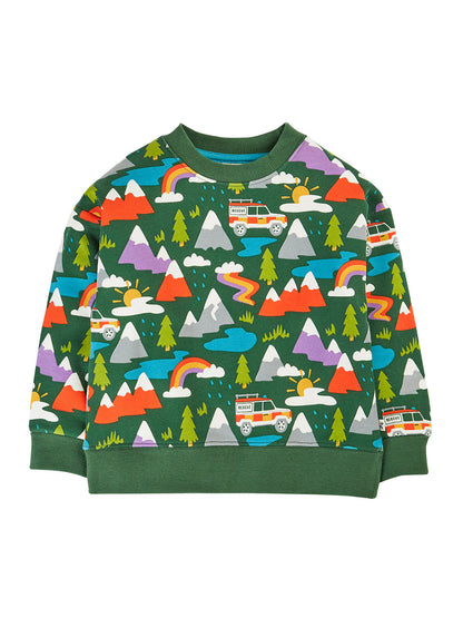 Frugi Superb Sweatshirt Rescue Trails