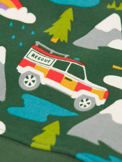 Frugi Superb Sweatshirt Rescue Trails