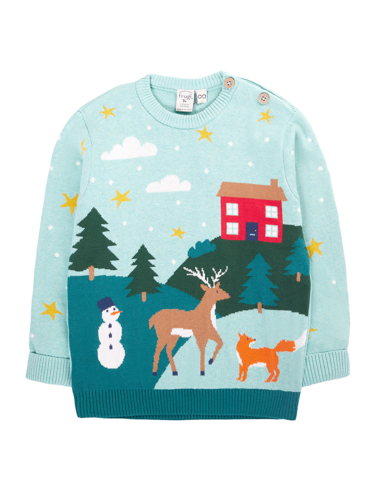 Frugi Elwood Knitted Jumper Winter Tales