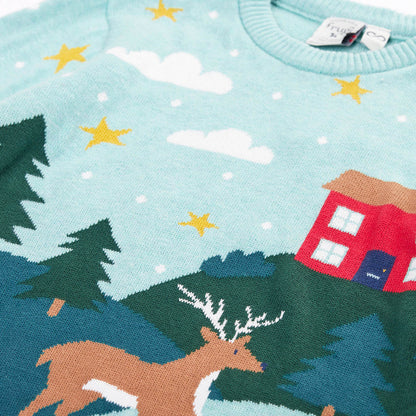 Frugi Elwood Knitted Jumper Winter Tales