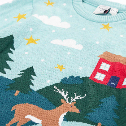 Frugi Elwood Knitted Jumper Winter Tales