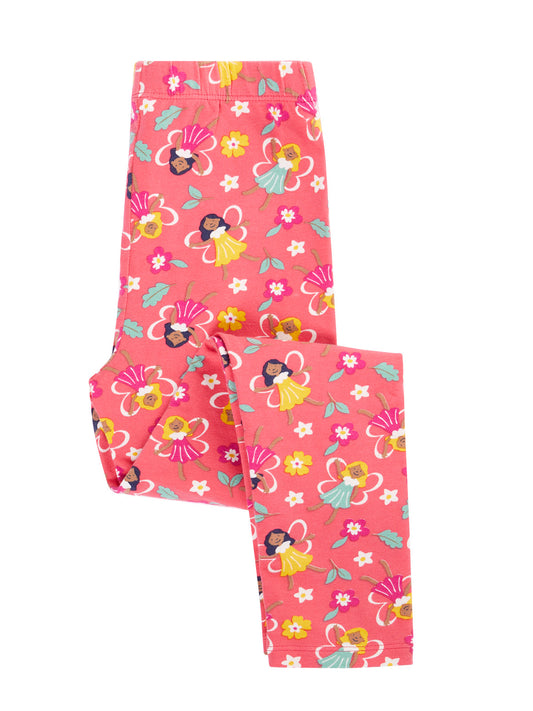 Frugi Libby Printed Leggings Fairy Flutter