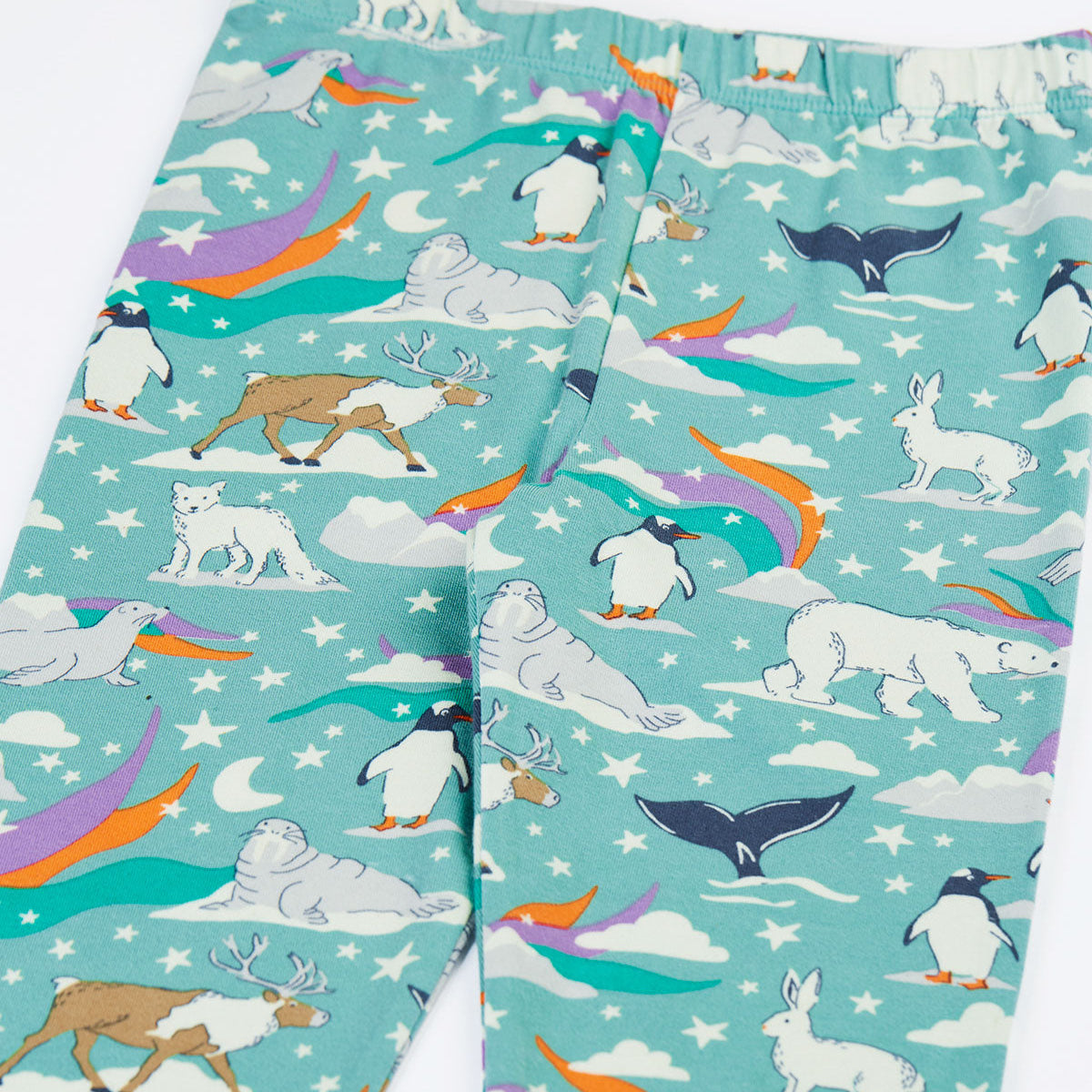 Frugi Libby Printed Leggings Polar Aurora