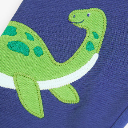 Frugi Character Joggers Navy Blue/Nessie
