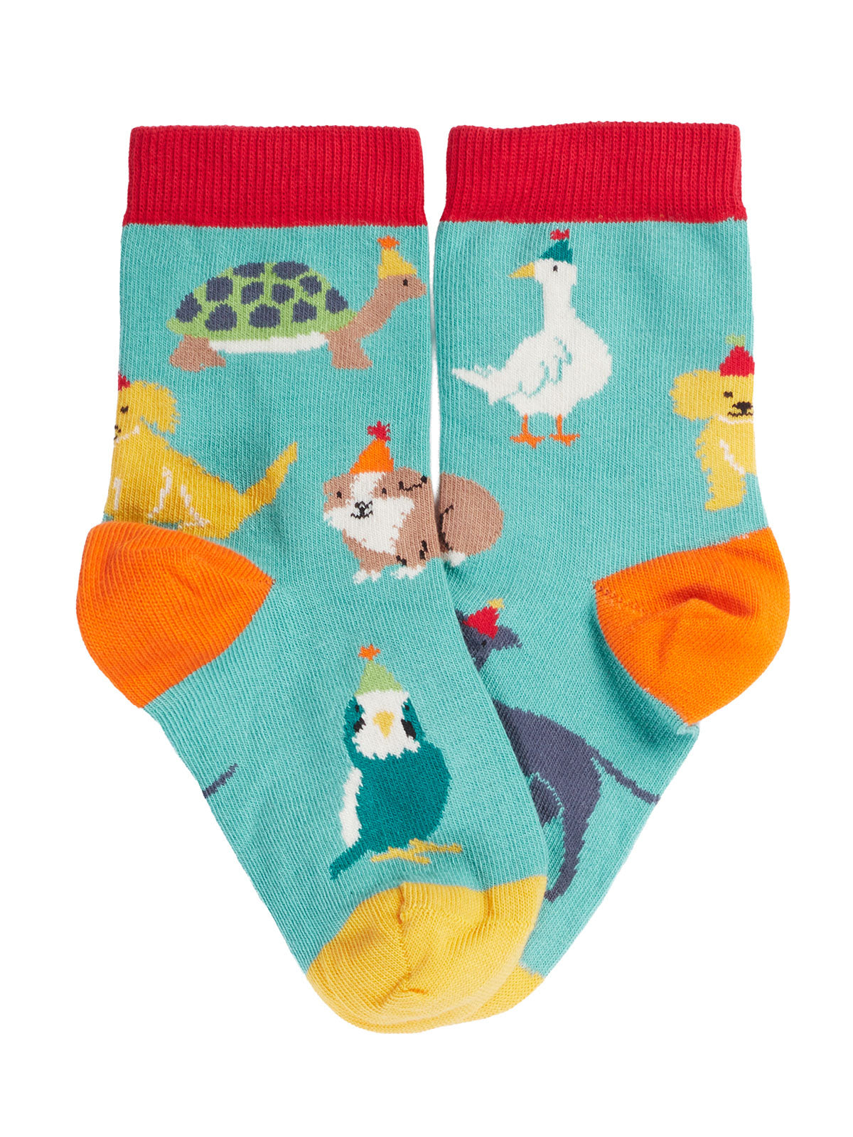 Frugi Rock My Socks 3 Pack Paw-Ty Time