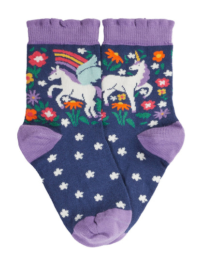 Frugi Frill Socks 2 Pack Magical Multipack