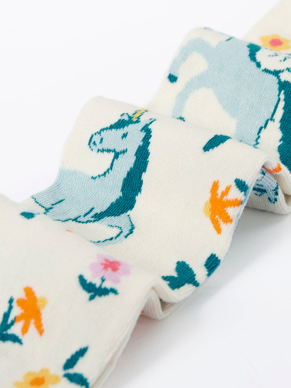 Frugi Norah Tights Soft White/Magical