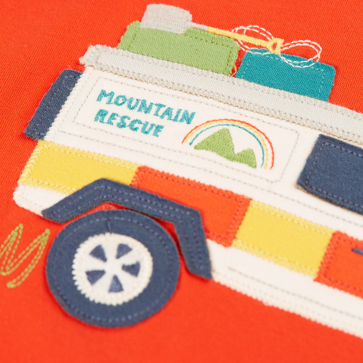 Frugi Owen Circular Top Fire/Vehicle