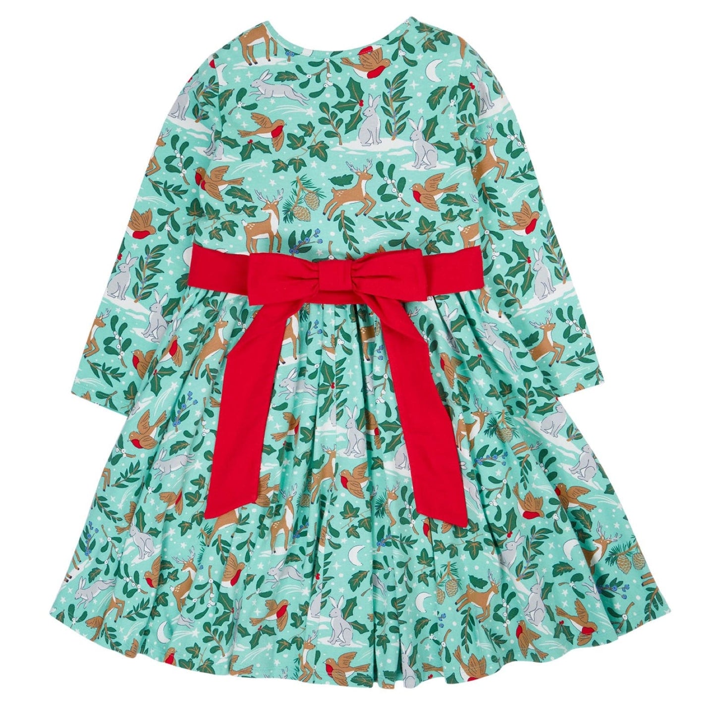 Party Skater Dress Festive Forest