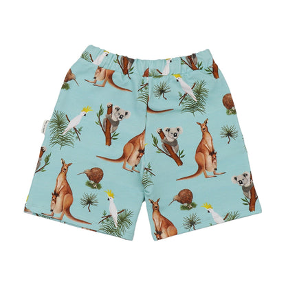 Walkiddy Australian Animals Sweatshorts