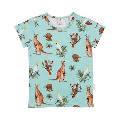 Australian Animals Short Sleeve Shirt