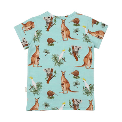 Australian Animals Short Sleeve Shirt