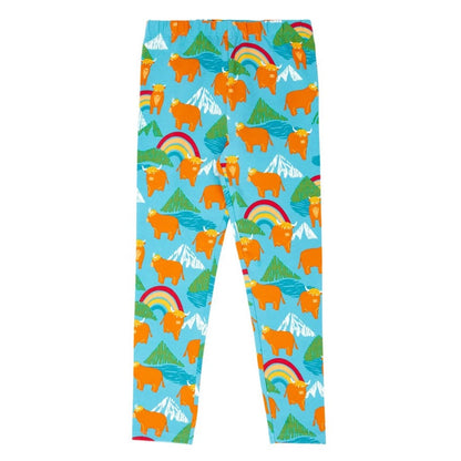 Libby Printed Leggings Highland Coos