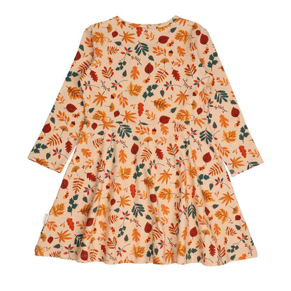 Autumn Leaves Skater Dress