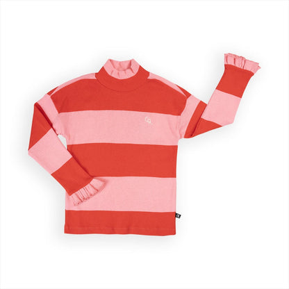 Stripes Turtleneck