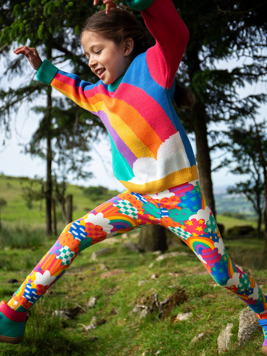 Aubrey Knitted Jumper Hotchpotch/Rainbow