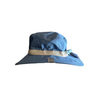 Olaf Sun Hat With Wide Brim UV60 Jeans Blue