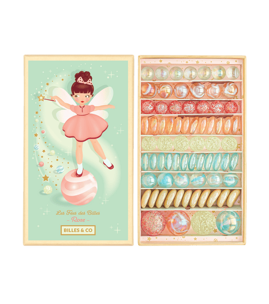 Rose Fairy Marbles Box - 71 Pack