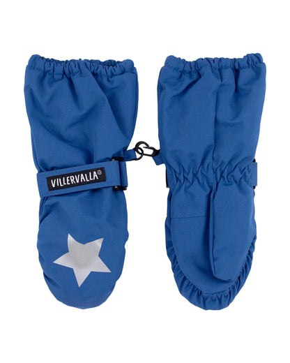 Villervalla Long Cuff Winter Mittens Atlantic