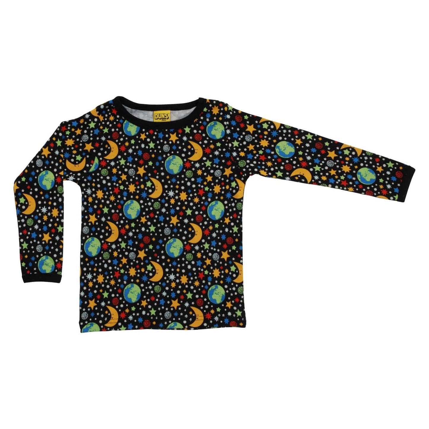 Mini Mother Earth Long Sleeve Shirt Black [only 7-8 & 8-9 Years left]