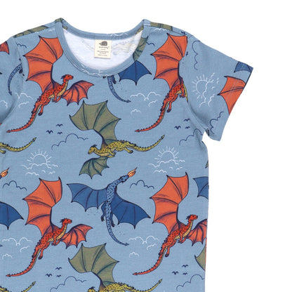 Colourful Dragons Short Sleeve Shirt