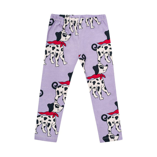 Dalmatian Leggings Purple