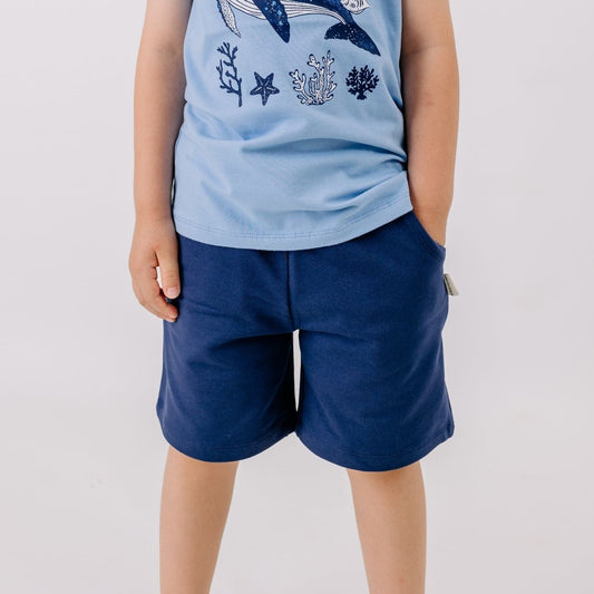 Dark Wave Sweatshorts