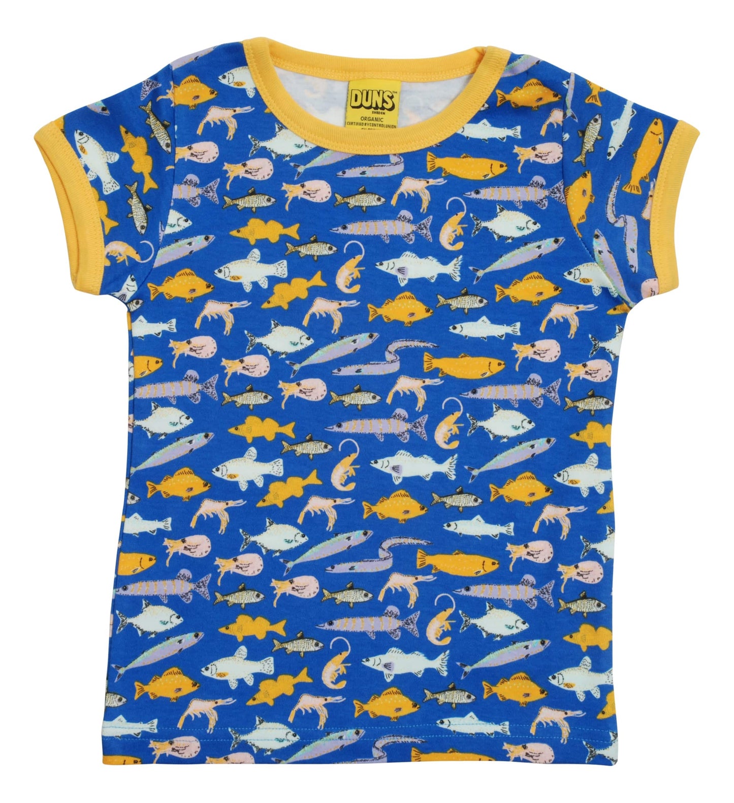 Fish Short Sleeve Shirt Blue