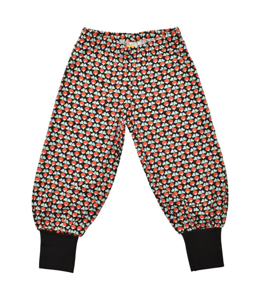 Mini Radish Baggy Pants Black