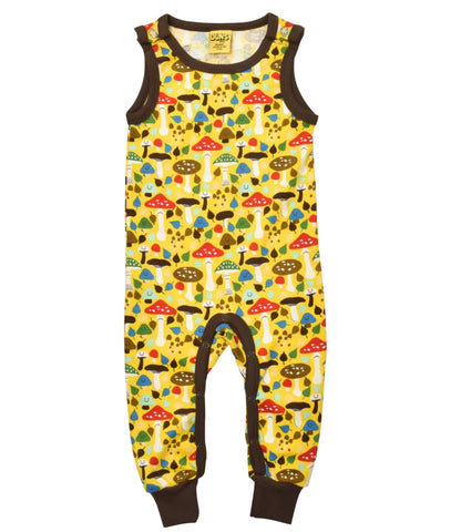 Mushroom Dungarees Yellow