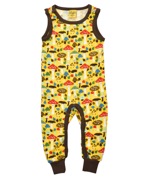 Mushroom Dungarees Yellow