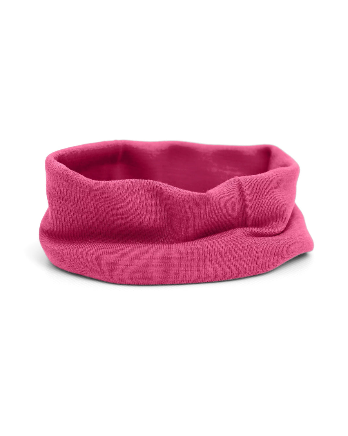 Engel Natur Organic Wool & Silk Loop Scarf Raspberry