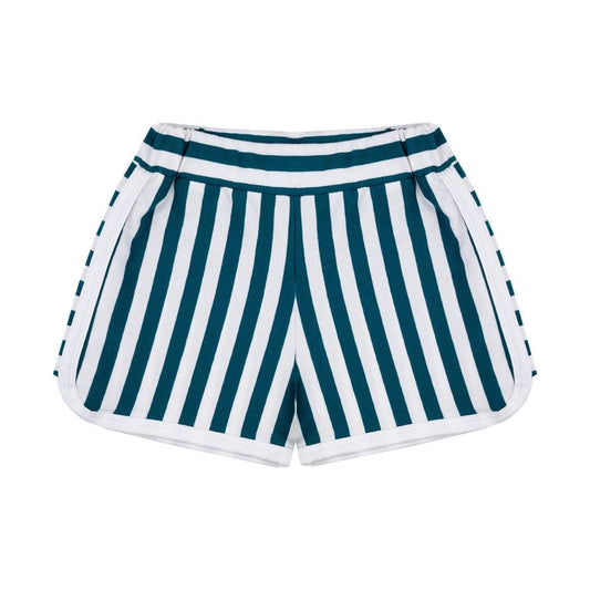 Emerald Stripes Retro Shorts [only 5-7 Years left]