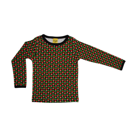 Mini Radish Long Sleeve Shirt Black