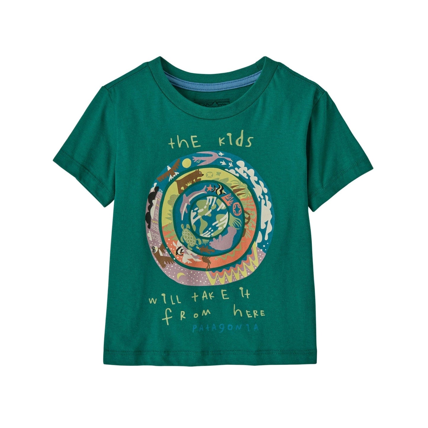 Baby Graphic T-Shirt Kids Planet: Gem Green