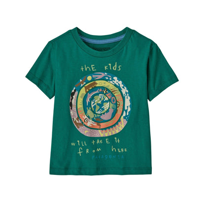 Baby Graphic T-Shirt Kids Planet: Gem Green