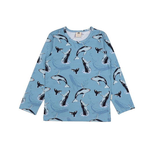 Jumping Whales Long Sleeve Shirt