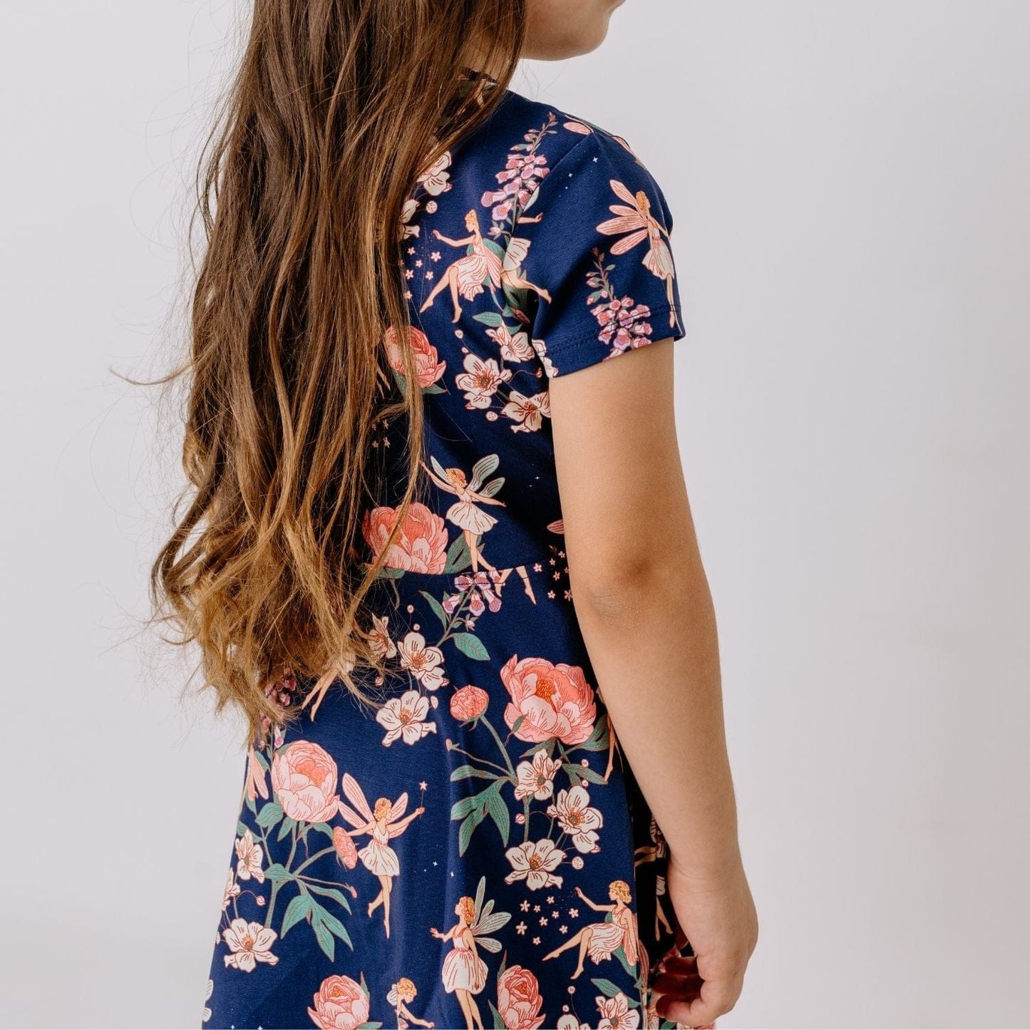 Walkiddy Fairies And Flowers Flared Dress