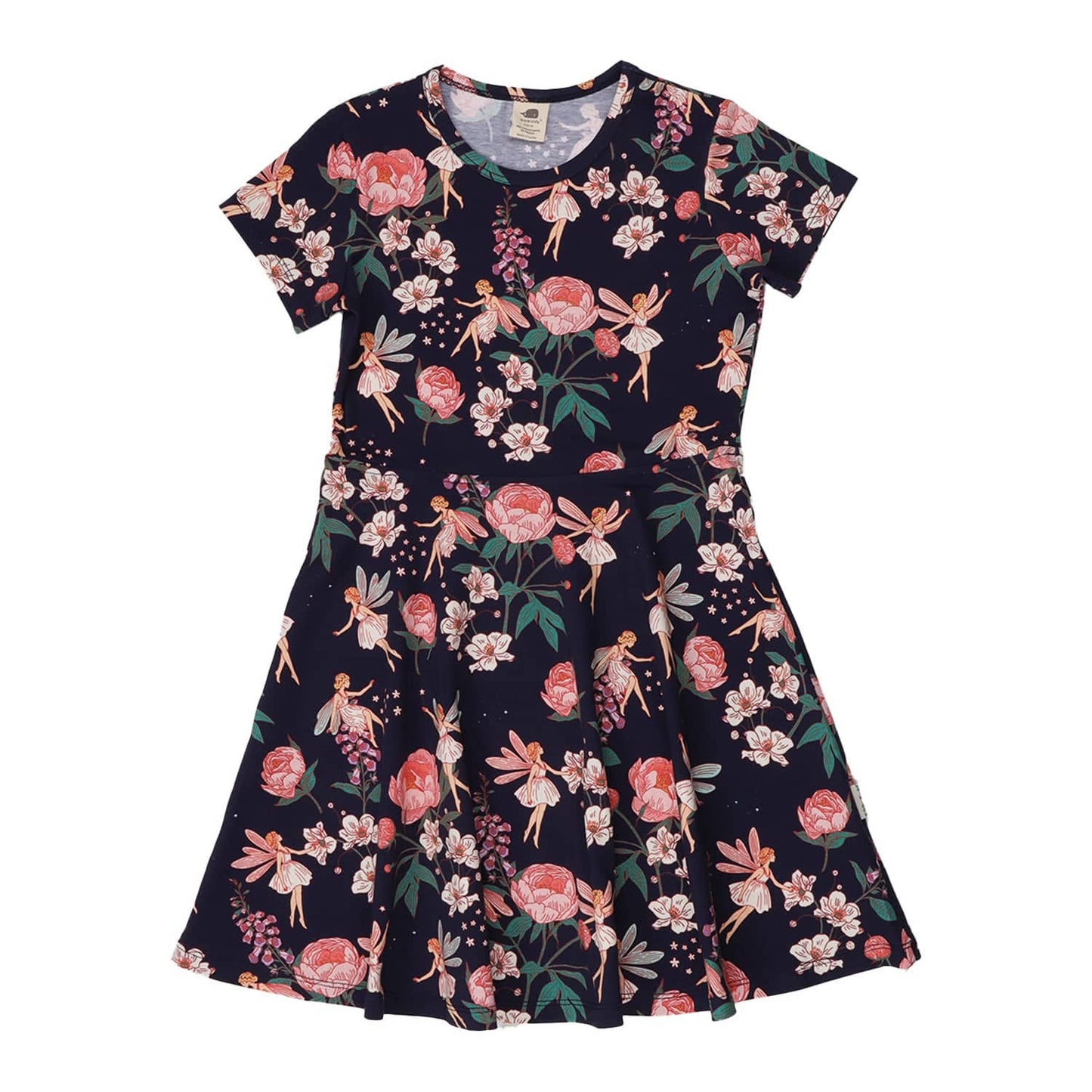 Walkiddy Fairies And Flowers Flared Dress