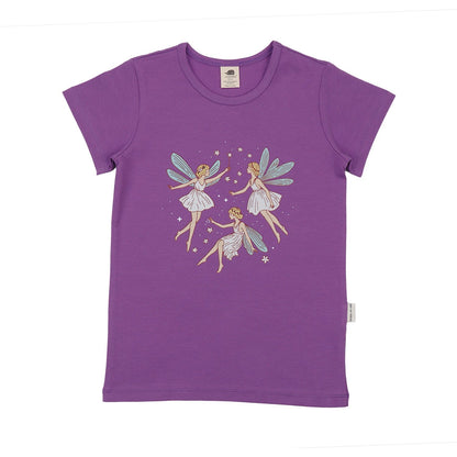 Walkiddy Fairies And Flowers Short Sleeved Shirt