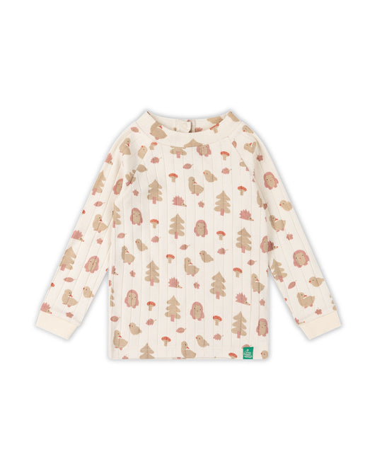 Little Green Radicals Folk Tales Long Sleeve Cosy Top