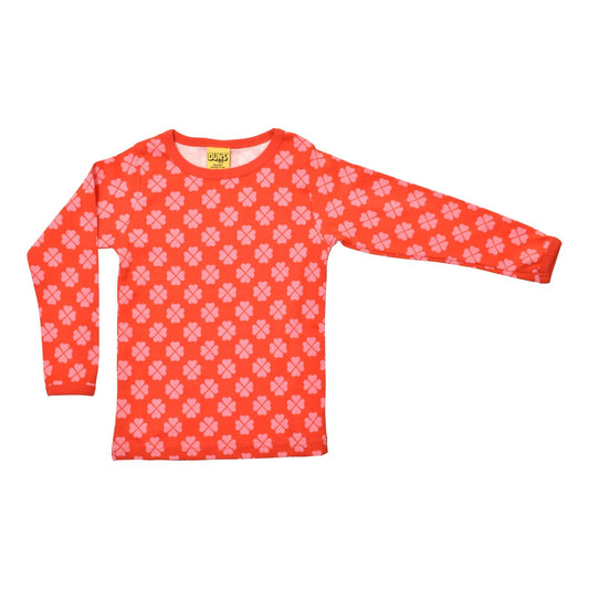 DUNS Clover Long Sleeve Shirt Red