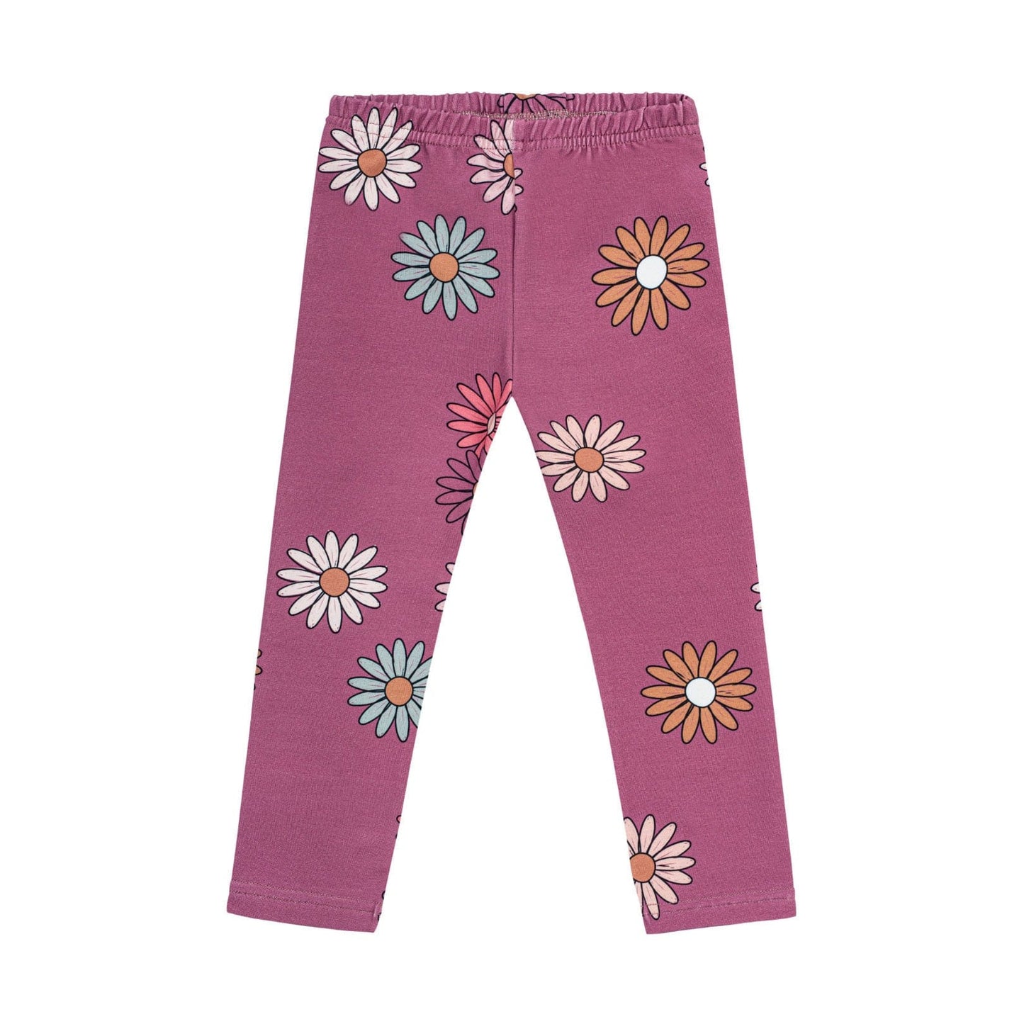 Flowers Sweat Leggings Heather