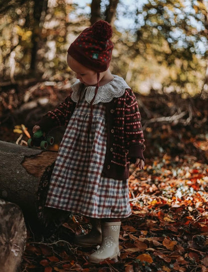 Collecting Flowers Knitted Cardigan