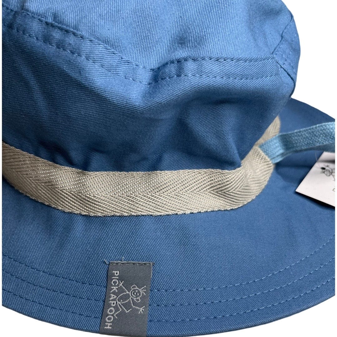 Olaf Sun Hat With Wide Brim UV60 Jeans Blue