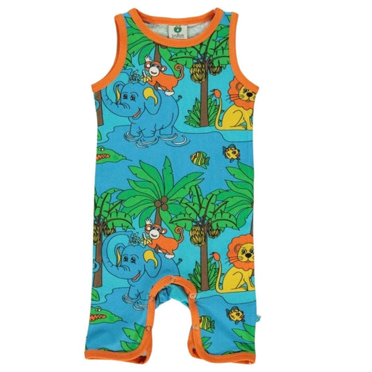 Jungle Sleeveless Beach Suit