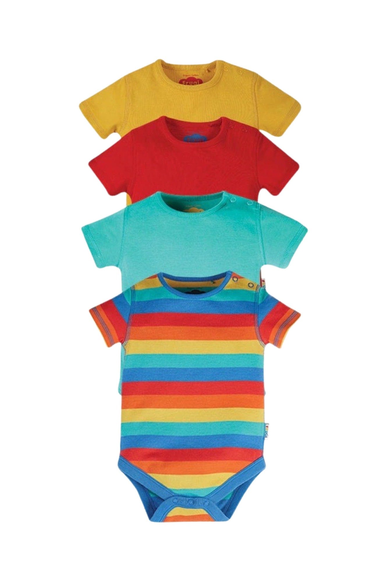 Over The Rainbow Bodysuits 4 Pack