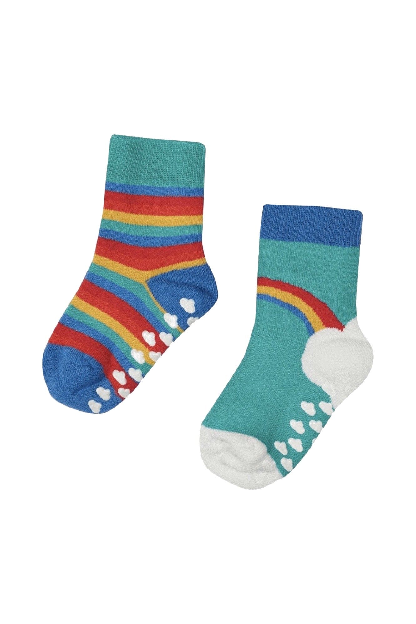 Rainbow Grippy Socks (2 Pack)